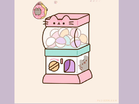 Pusheen and Nyan Cat Gifs
