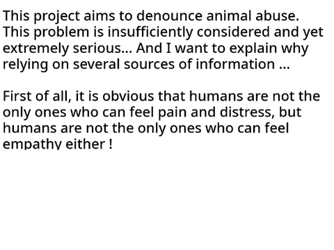 Animal abuse