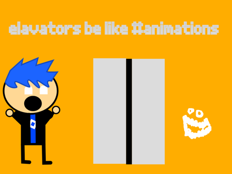 elavators be like #animation