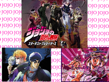 ジョジョ・オブ・ナイツ1～3部                              ジョジョの奇妙な冒険 ジョジョ 一部 二部 三部 ナイト・オブ・ナイツ  ジョジョMAD