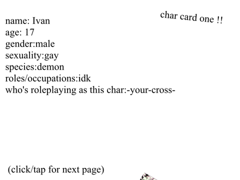 roleplay signups !!!!!! [open 4ever !!!] remix