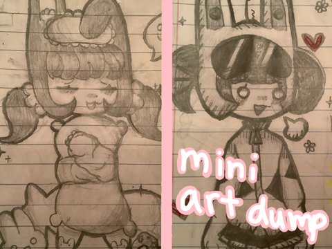 mini art dump  (^з^)-☆