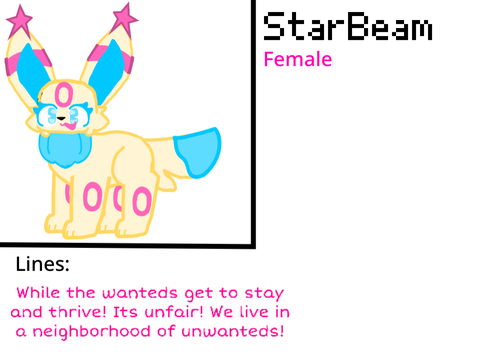 Audition for StarBeam and Blair!