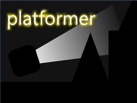 照らして進め！dark platformer！