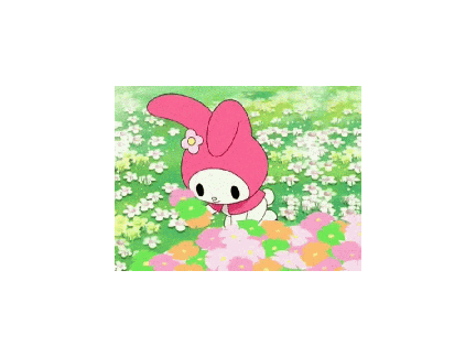melody and the flowers
