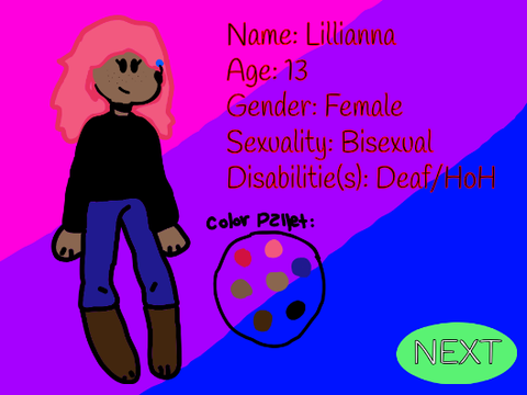 My OC Lillianna <3