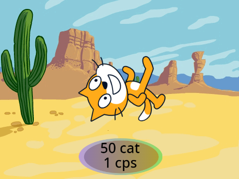 50-Block Clicker Game