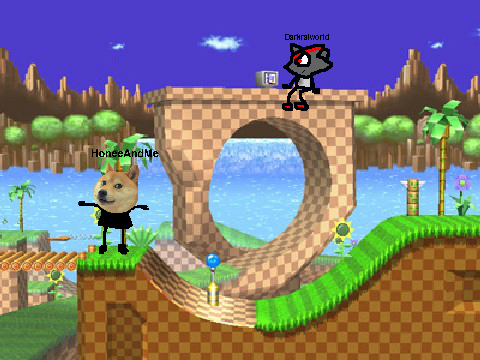 Add your Hedgehog to Green hill zone! remix