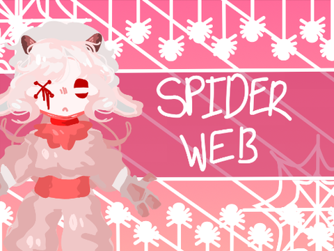 SPIDERWEB// meme template //