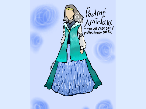 Padme Amidala - Travel/Senate/Professional Outfit