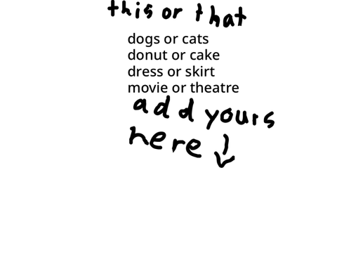 this or that 