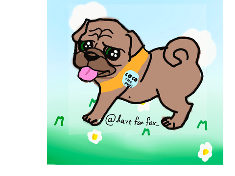 Coloring pug contest (PGS NEEDED!!) remix