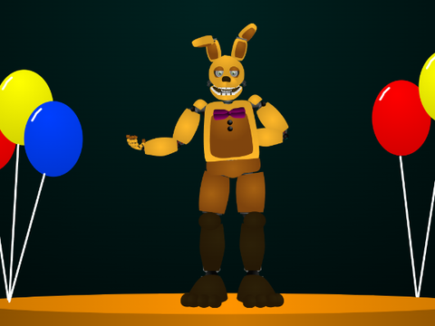 Interactable SpringBonnie