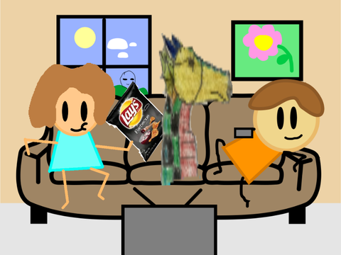 Add Yourself Watching TV