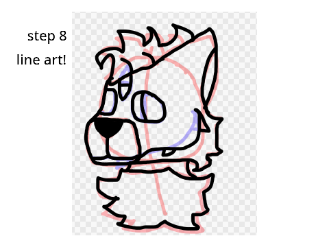 how i draw my fursona (request)