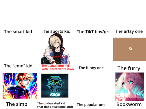 Which one are you?  remix remix remix remix