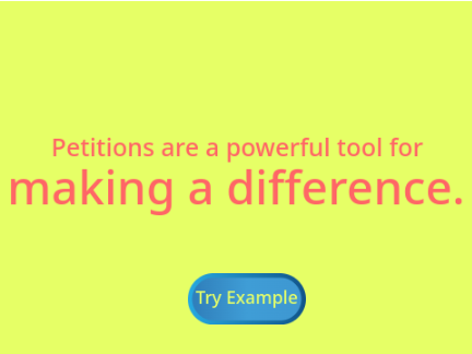 Cloud Petition Creator