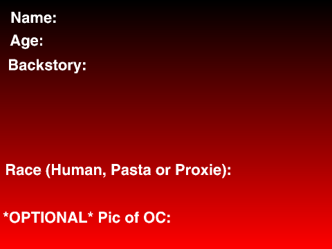 CREEPYPASTA RPG OC SIGN UP