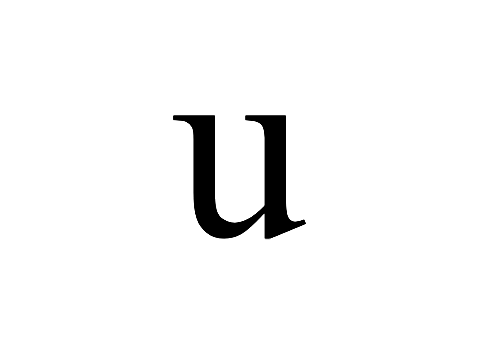 the u