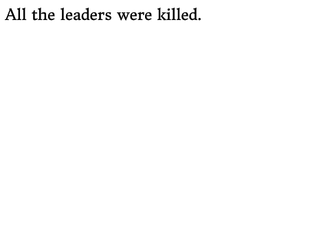 story idea idk