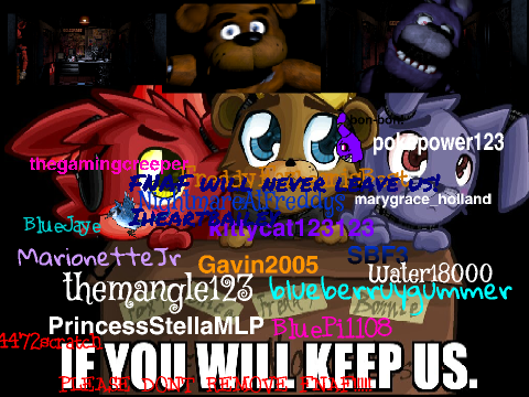 Sign To Keep FNAF On Scratch Don't Go FNAF Please!!! remix remix remix remix remix remix