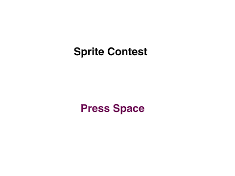 Sprite Contest