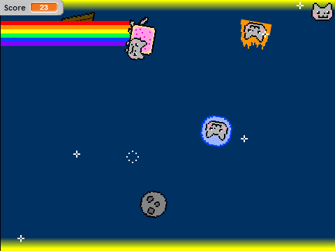 Spinning nyan cat