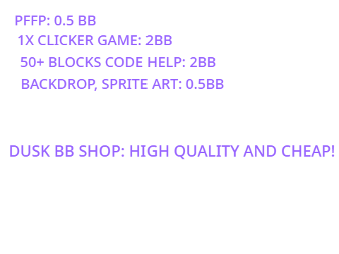 Dusk BlockBit shop