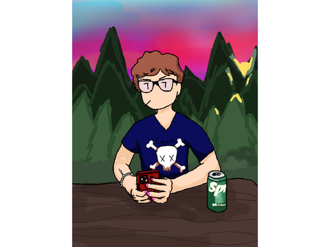 I drew my boyfriend :0
