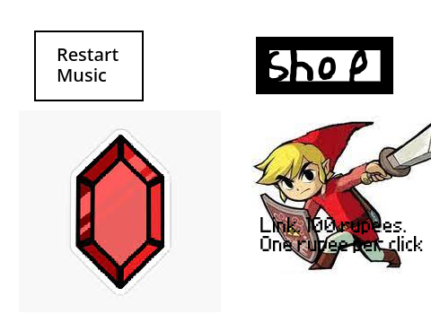 red Rupee clicker v1.0: The third best clicker in all of Hyrule!   remix