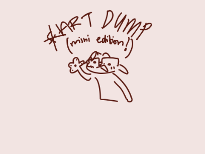 ART DUMP?! IN THIS ECONOMY?11!11!1??