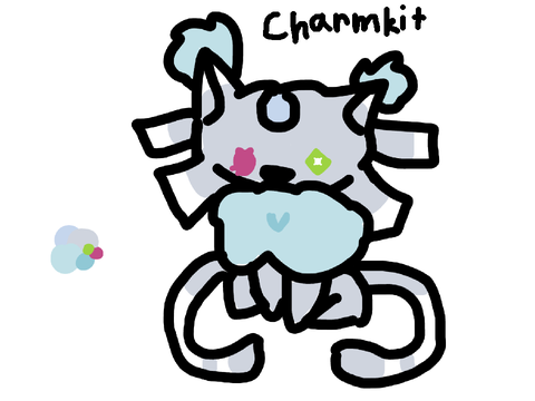 1 of my new ocs Charmkit