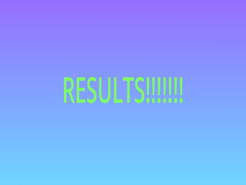 RESULTS!!