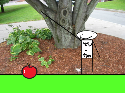 Newton and Apple