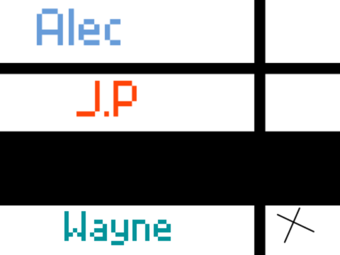 Voting ballot for episode 7 remix