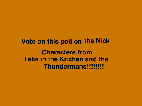 Nickelodeon Poll