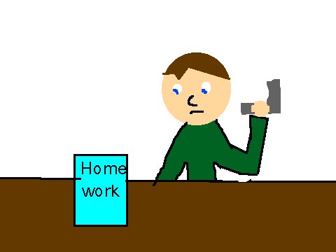 How much I hate homework