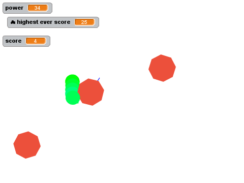 Worm Evasion Game
