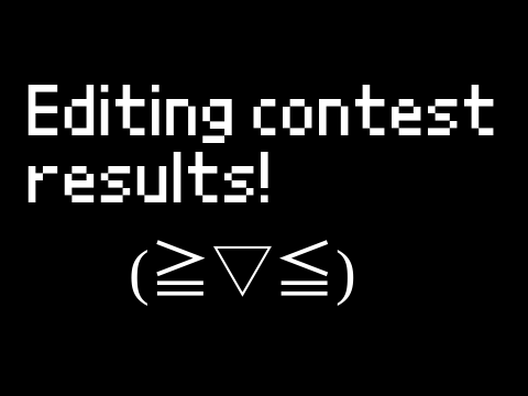 results!!!!!