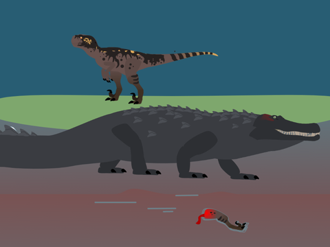 THE ISLE Deinosuchus