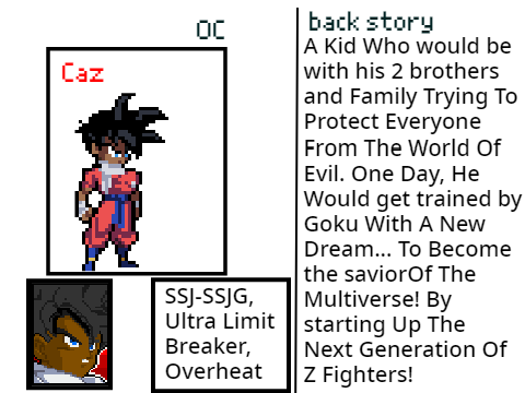 DBS: Redemption: Caz!