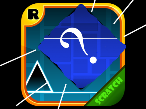 Geometry Dash v1.5 but the cube is invisible