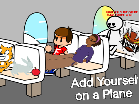 Add Yourself on a Plane // Going On A Flying  remix