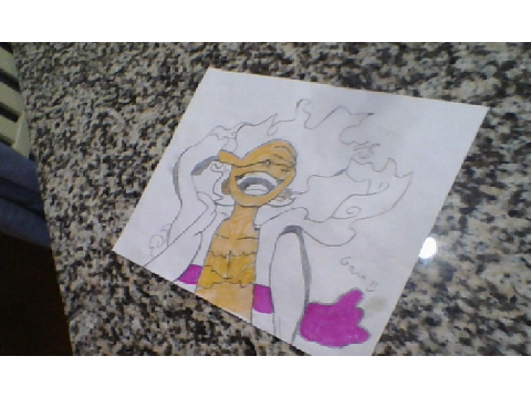 coloured gear 5 luffy