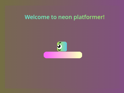Neon Platformer