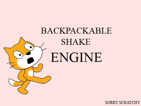 Backpackable Shake Engine