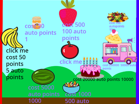 fruit clicker