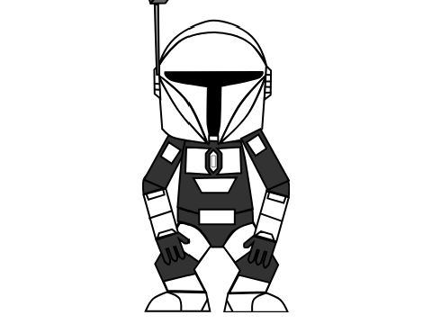 clone/mandalorian oc template!