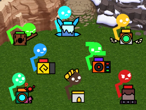 Epic (Gold) Wubbox on continent