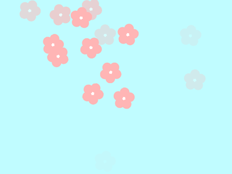 Cherry Blossom Fall
